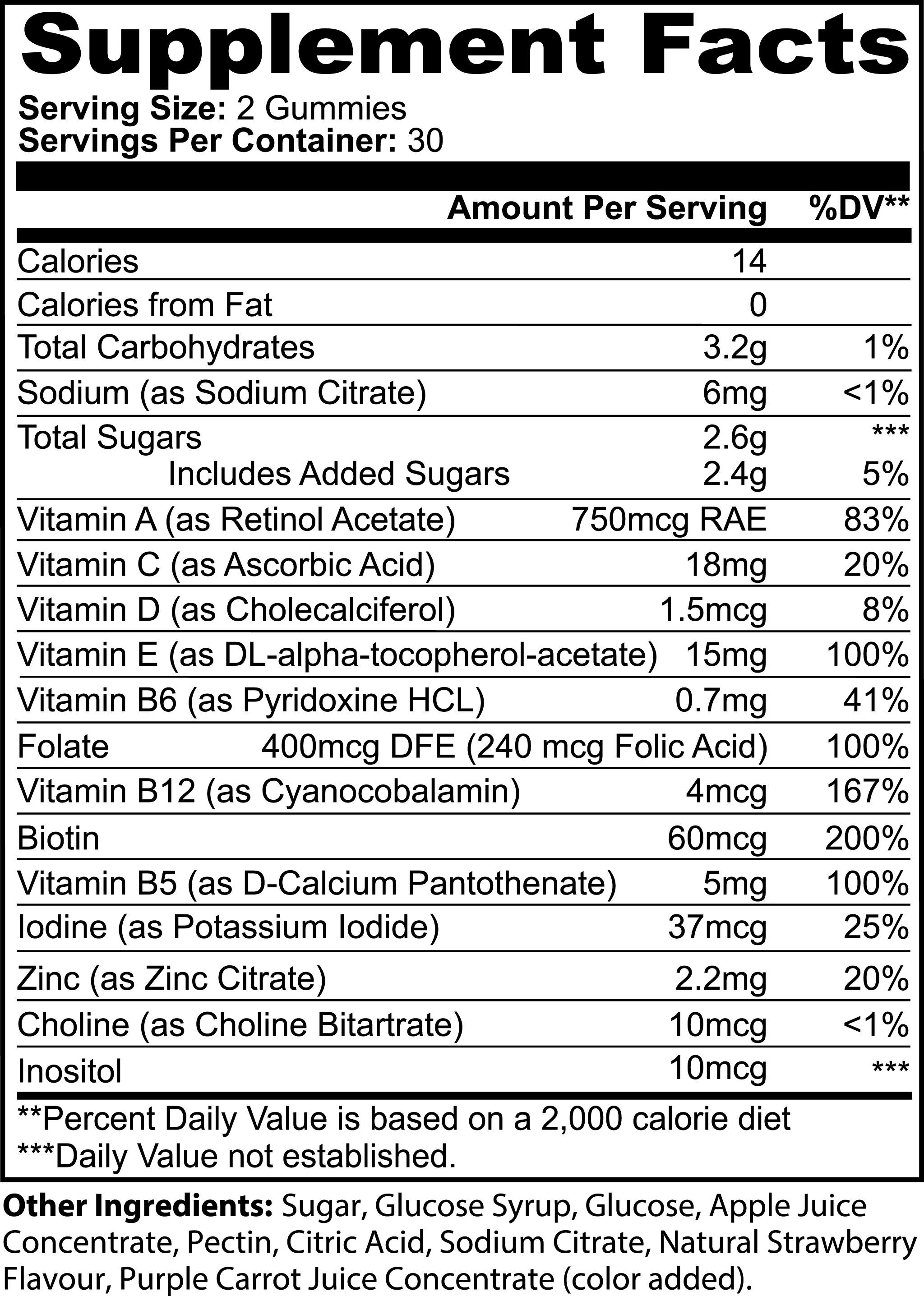 Multi Vitamin Gummies